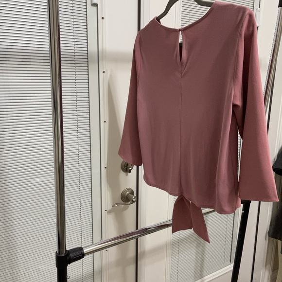 SOLD 3 for $20 Ann Taylor Petite Dusty Rose Blouse - Picture 7 of 8
